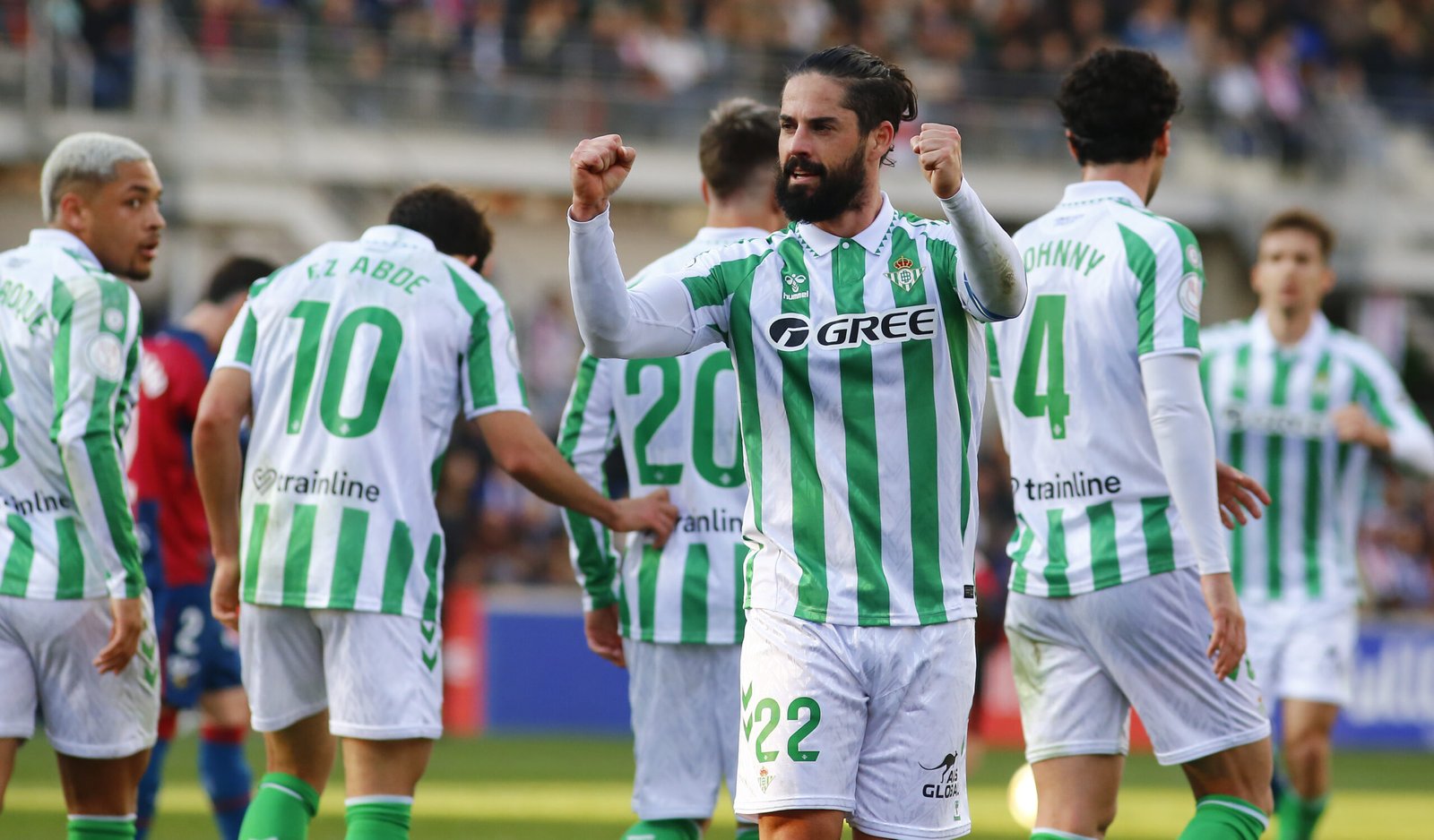 04/01/25 FÚTBOL COPA DE SM EL REY SD HUESCA - REAL BETIS BALOMPIE. CIERZO VISUAL