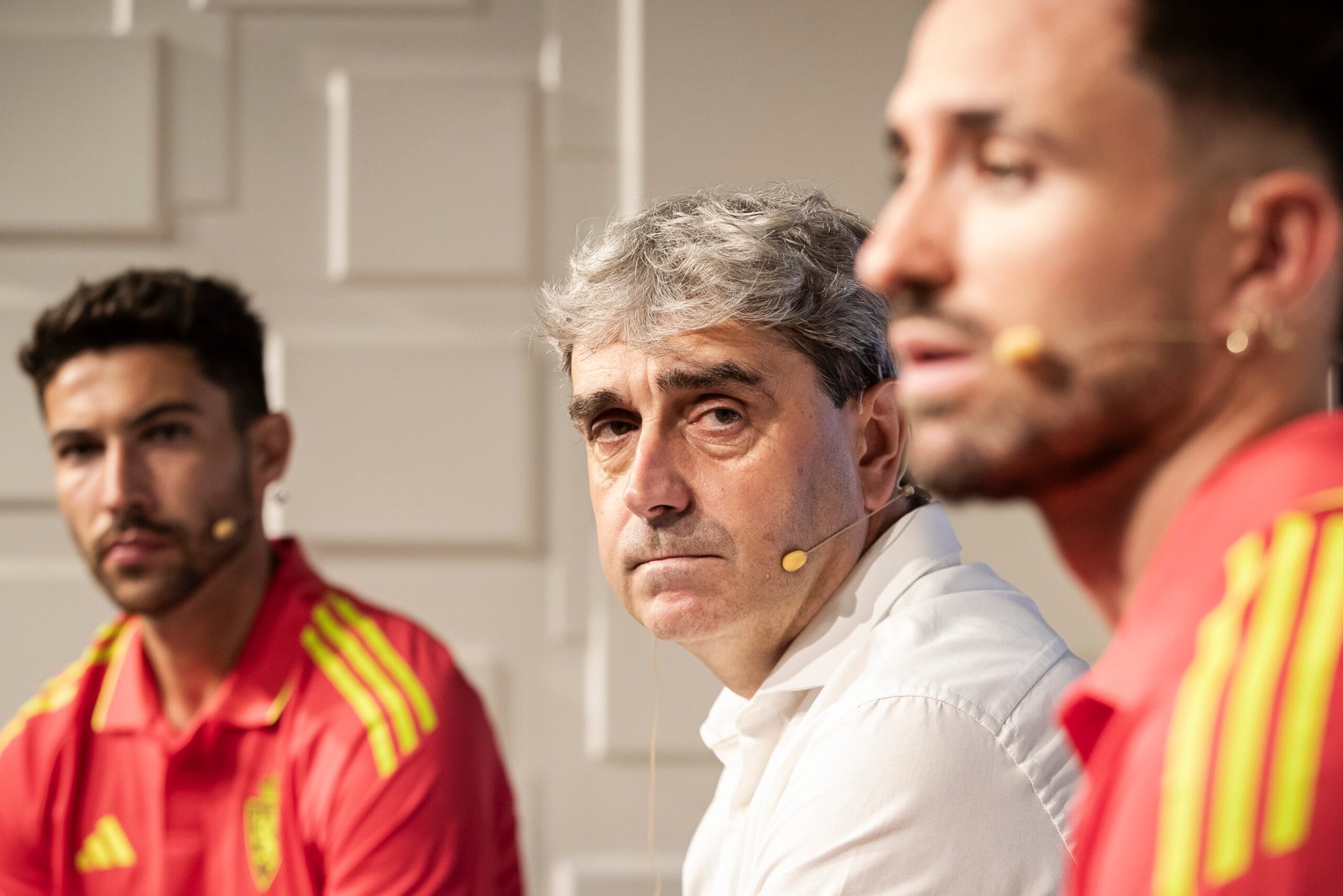 11/07/2025. Presentacion de Tachi y Sebas Moyano como nuevos jugadores Del Real Zaragoza. Txema Indias. CIERZO VISUAL