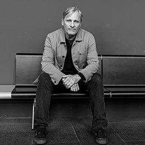 Retrato a Viggo Mortensen en su visita a Zaragoza. CIERZO VISUAL